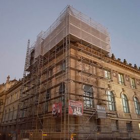 Natursteinbetrieb NRH - Hannover - Landesmuseum Hannover - Natursteinsanierung - Gebäudeansicht