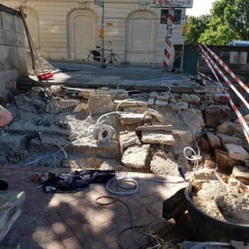 Natursteinbetrieb NRH - Hannover - Treppe Klostergang am Leineufer Treppenrekonstruktion